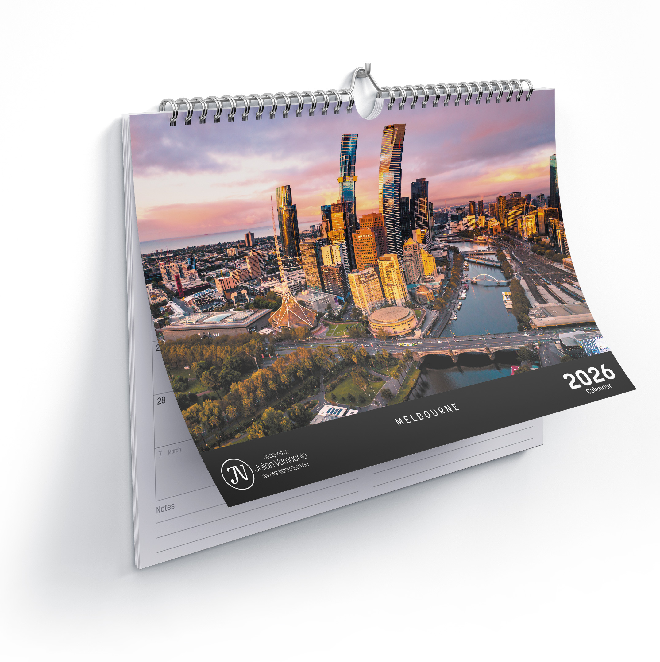 2026 Calendar – Melbourne